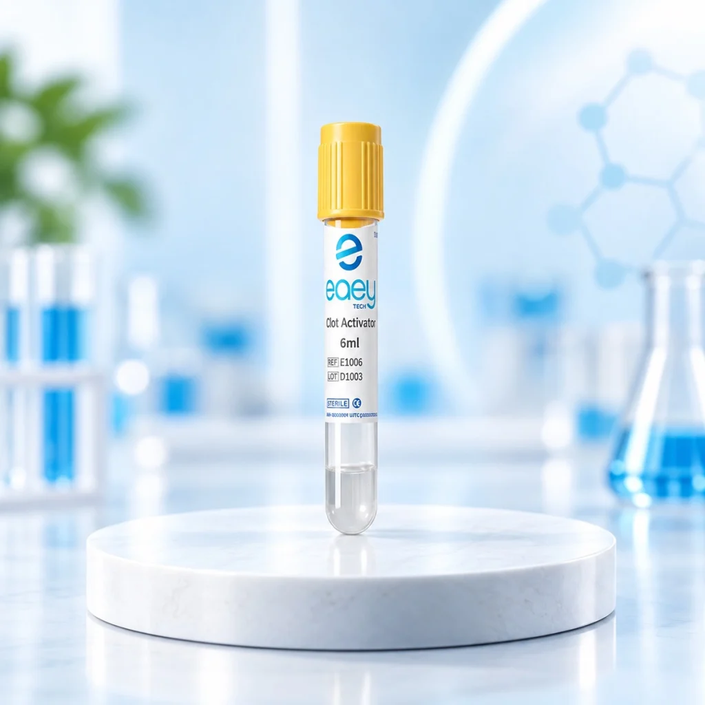 لوله خون گیری وکیوم ژل دار کلات اکتیویتور (Gel & clot activator)